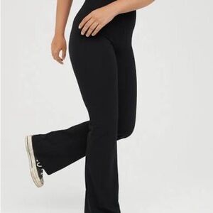 Aerie OG cotton flare legging Size S Short Length